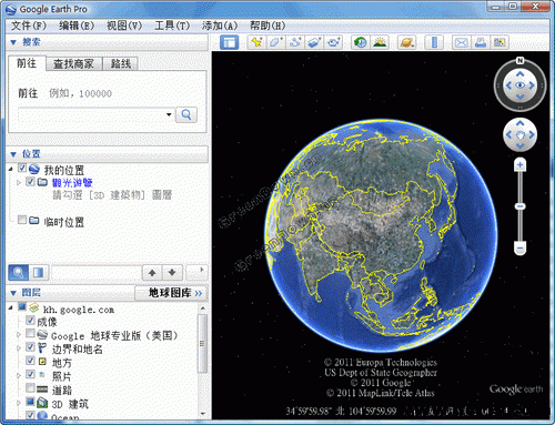 oogle Earth(ȸ) Pro V6.1.0.5001ȫ򡻶ɫر.gif